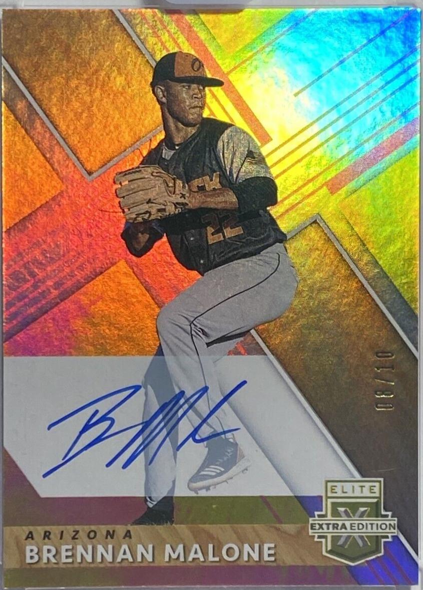 Brennan Malone [Optichrome Signature Gold] #33