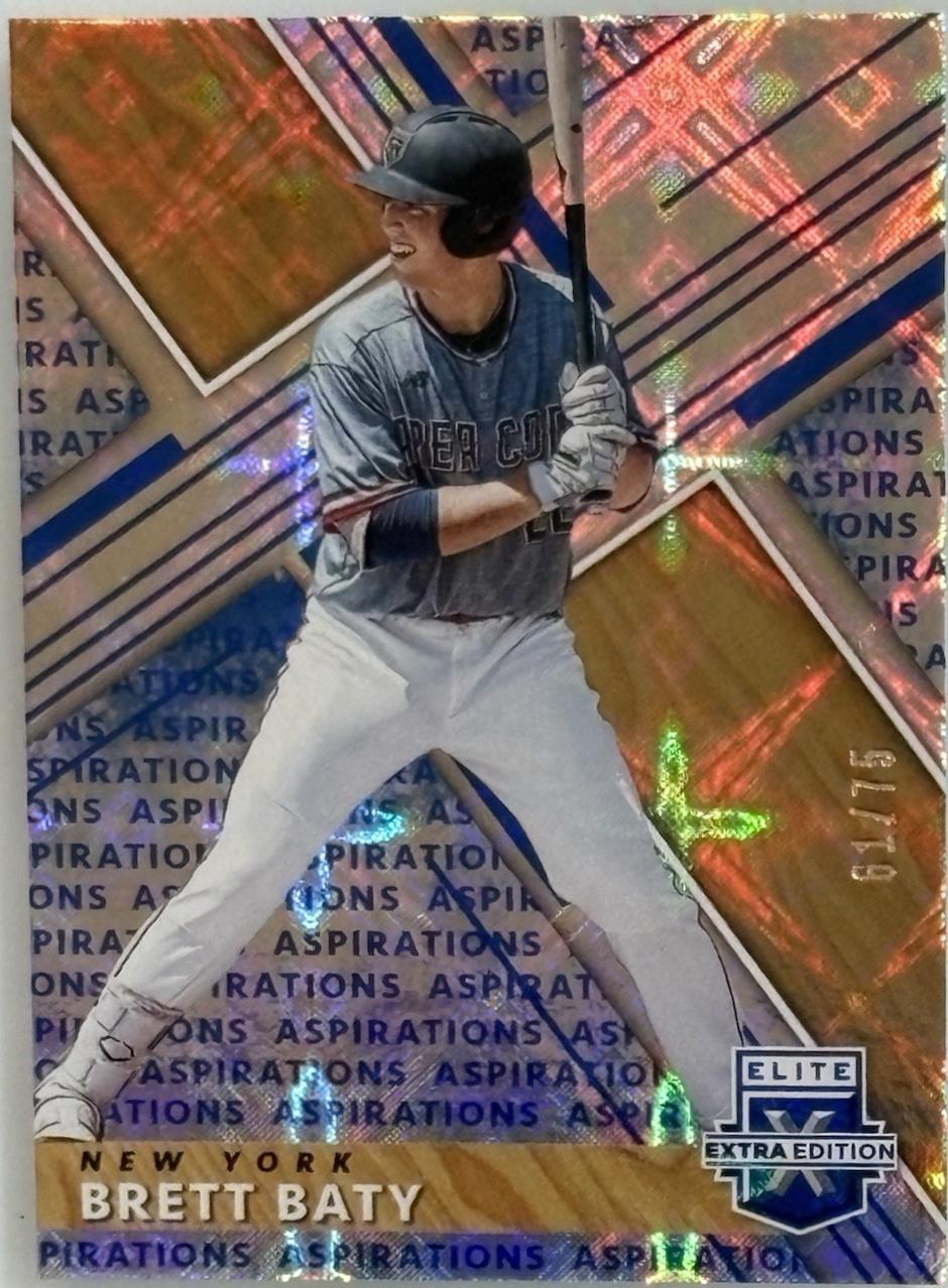 Brett Baty [Aspirations Blue] #12