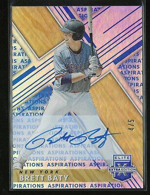Brett Baty [Autograph Aspirations Blue] #12