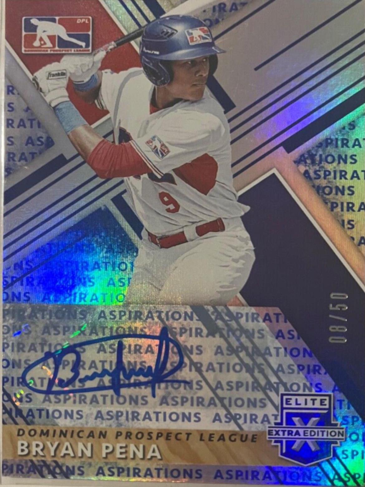 Bryan Pena [Autograph Aspirations Blue] #192