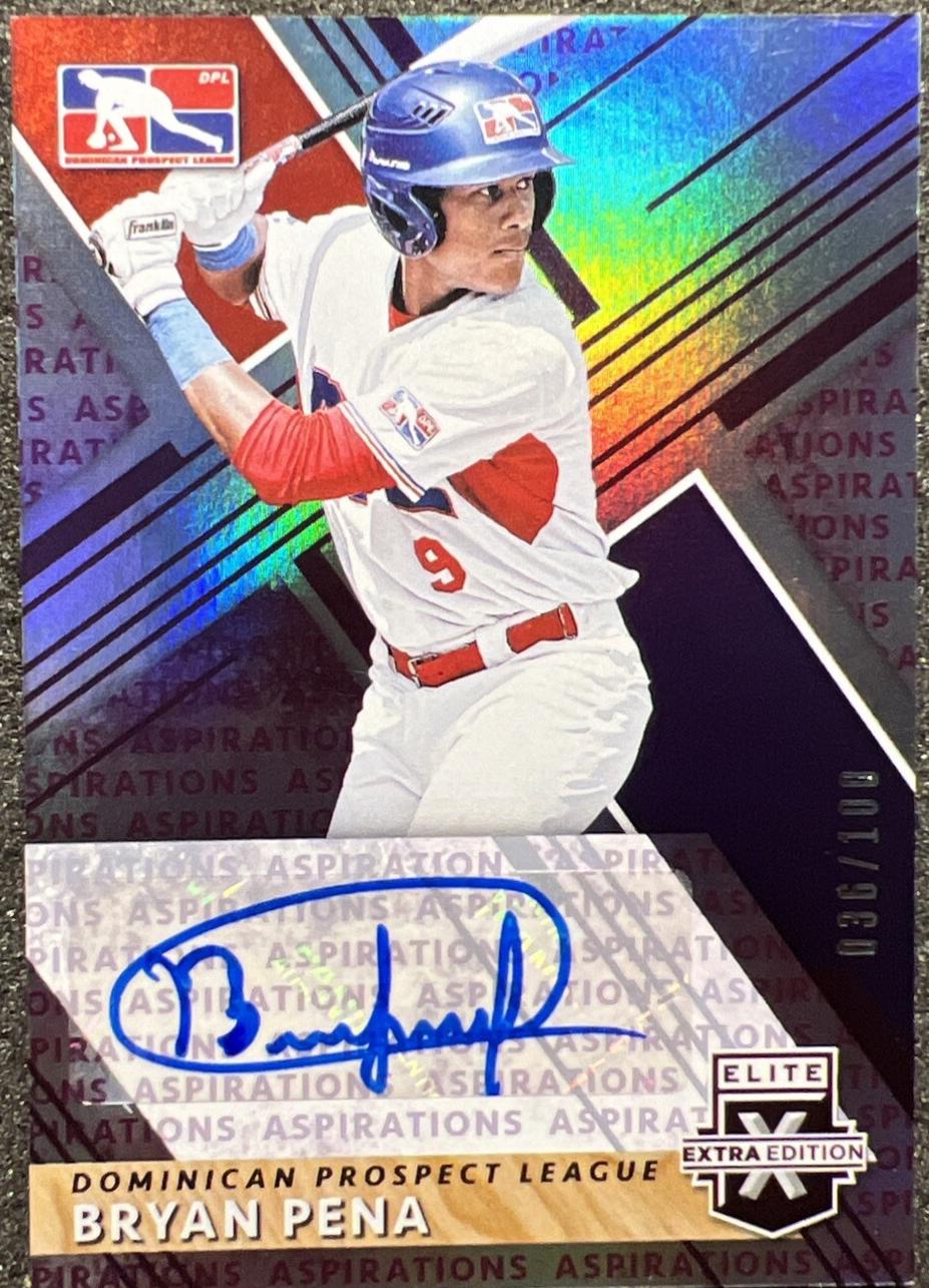 Bryan Pena [Autograph Aspirations Purple] #192