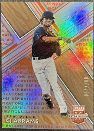 CJ Abrams [Aspirations Orange] #6