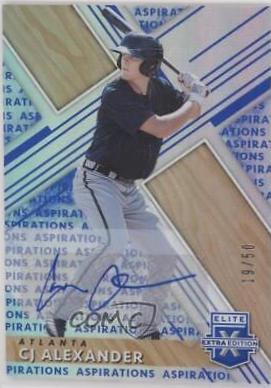 CJ Alexander [Autograph Aspirations Blue] #142