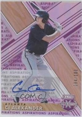 CJ Alexander [Autograph Aspirations Purple] #142