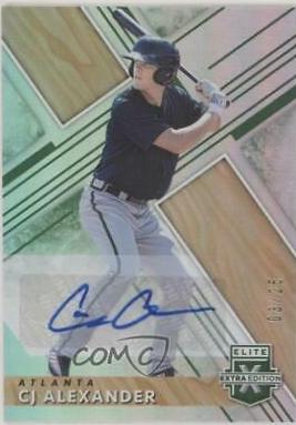 CJ Alexander [Autograph Emerald] #142
