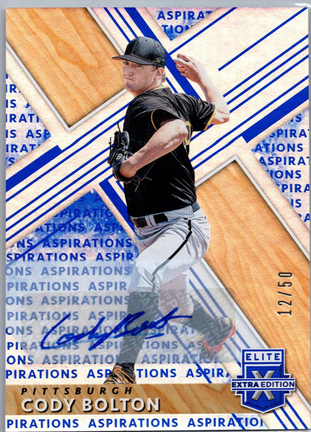 Cody Bolton [Autograph Aspirations Blue] #151
