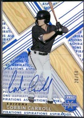 Corbin Carroll [Autograph Aspirations Blue] #16