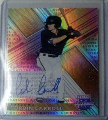 Corbin Carroll [Autograph Aspirations Purple] #16