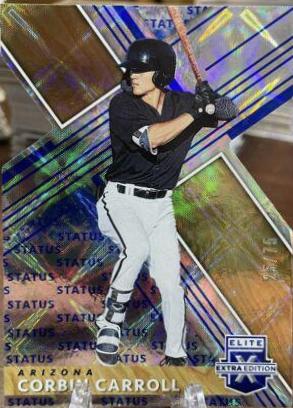 Corbin Carroll [Status Die Cut Blue] #16