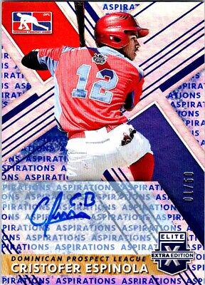 Cristofer Espinola [Autograph Aspirations Tie Dye] #186
