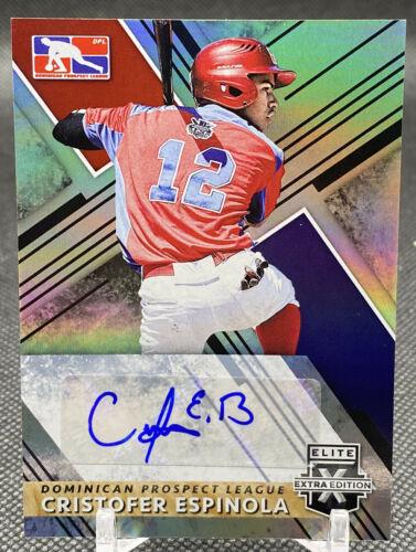 Cristofer Espinola [Autograph] #186