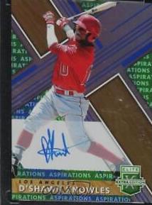 D'Shawn Knowles [Autograph Aspirations Tie Dye] #92