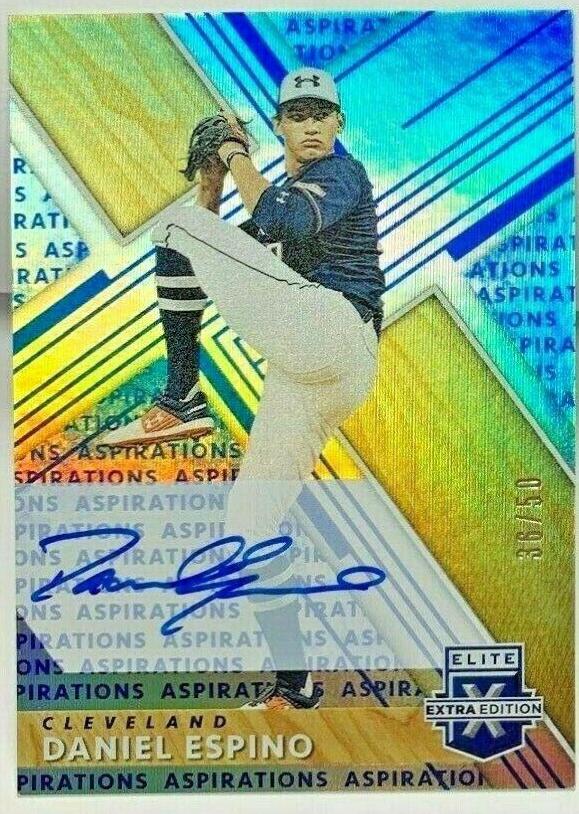 Daniel Espino [Autograph Aspirations Blue] #24