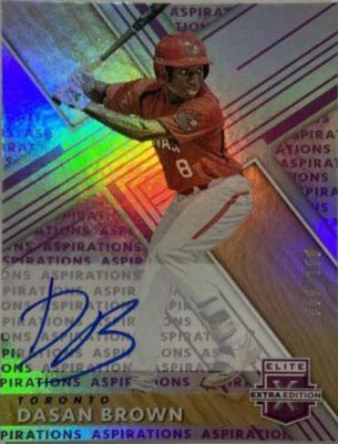 Dasan Brown [Autograph Aspirations Purple] #83