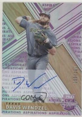 Davis Wendzel [Autograph Aspirations Purple] #41