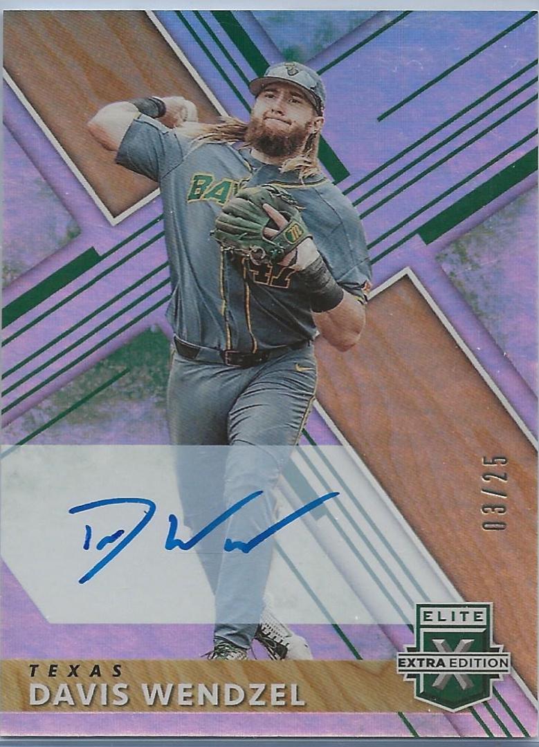 Davis Wendzel [Autograph Emerald] #41