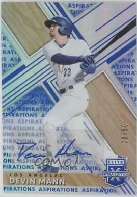 Devin Mann [Autograph Aspirations Blue] #121