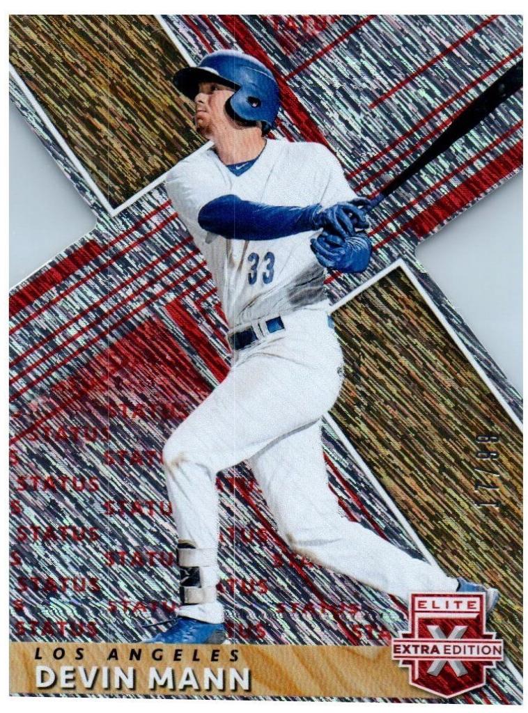 Devin Mann [Status Die Cut Red] #121