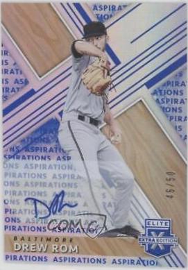 Drew Rom [Autograph Aspirations Blue] #173