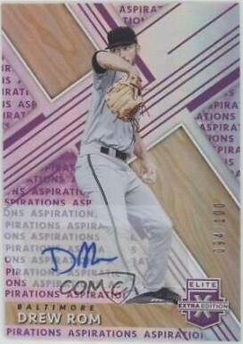 Drew Rom [Autograph Aspirations Purple] #173