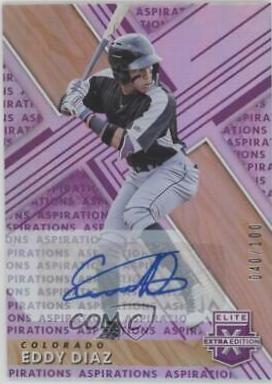 Eddy Diaz [Autograph Aspirations Purple] #153