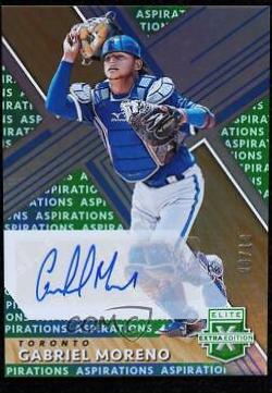 Gabriel Moreno [Autograph Aspirations Tie Dye] #162