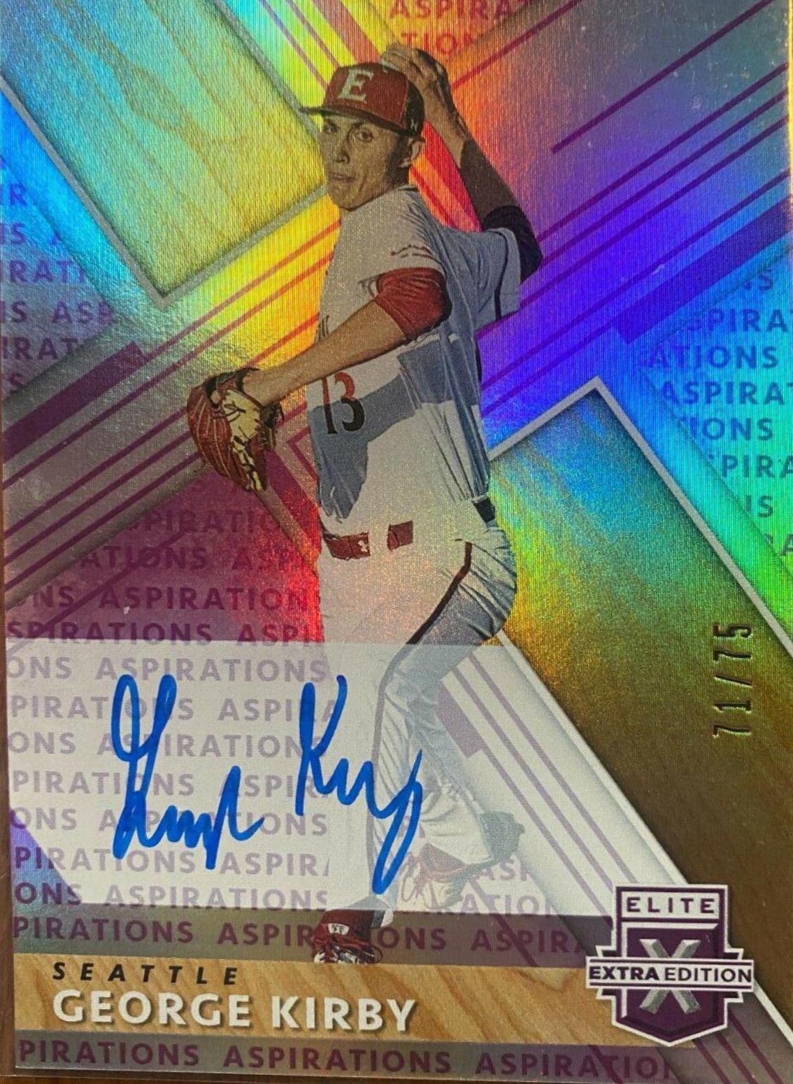 George Kirby [Autograph Aspirations Purple] #20