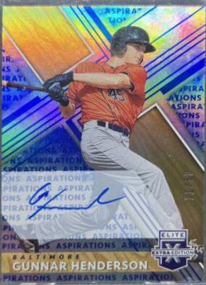 Gunnar Henderson [Autograph Aspirations Blue] #42