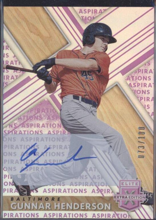 Gunnar Henderson [Autograph Aspirations Purple] #42