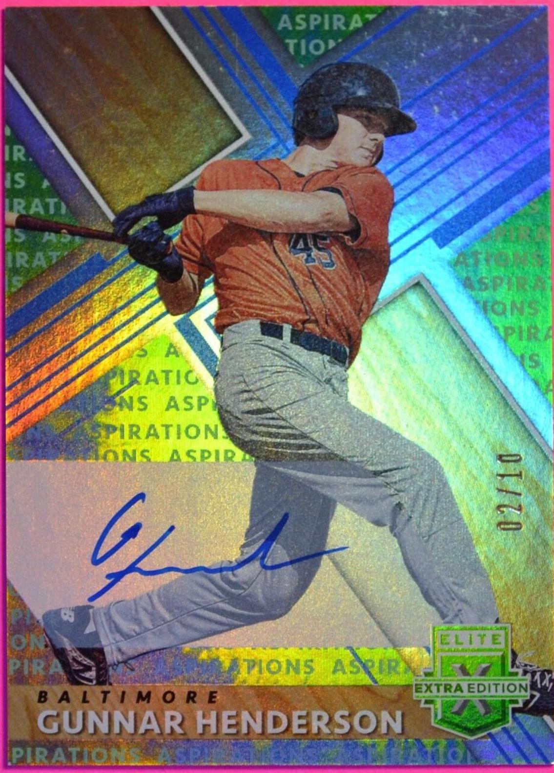 Gunnar Henderson [Autograph Aspirations Tie Dye] #42