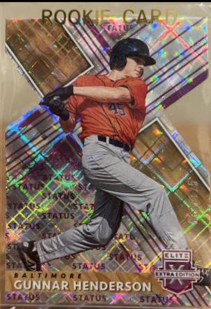 Gunnar Henderson [Status Die Cut Purple] #42