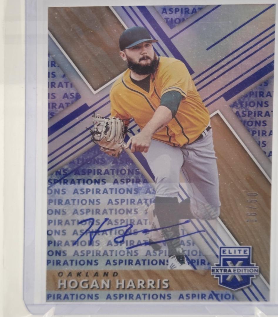 Hogan Harris [Autograph Aspirations Blue] #145