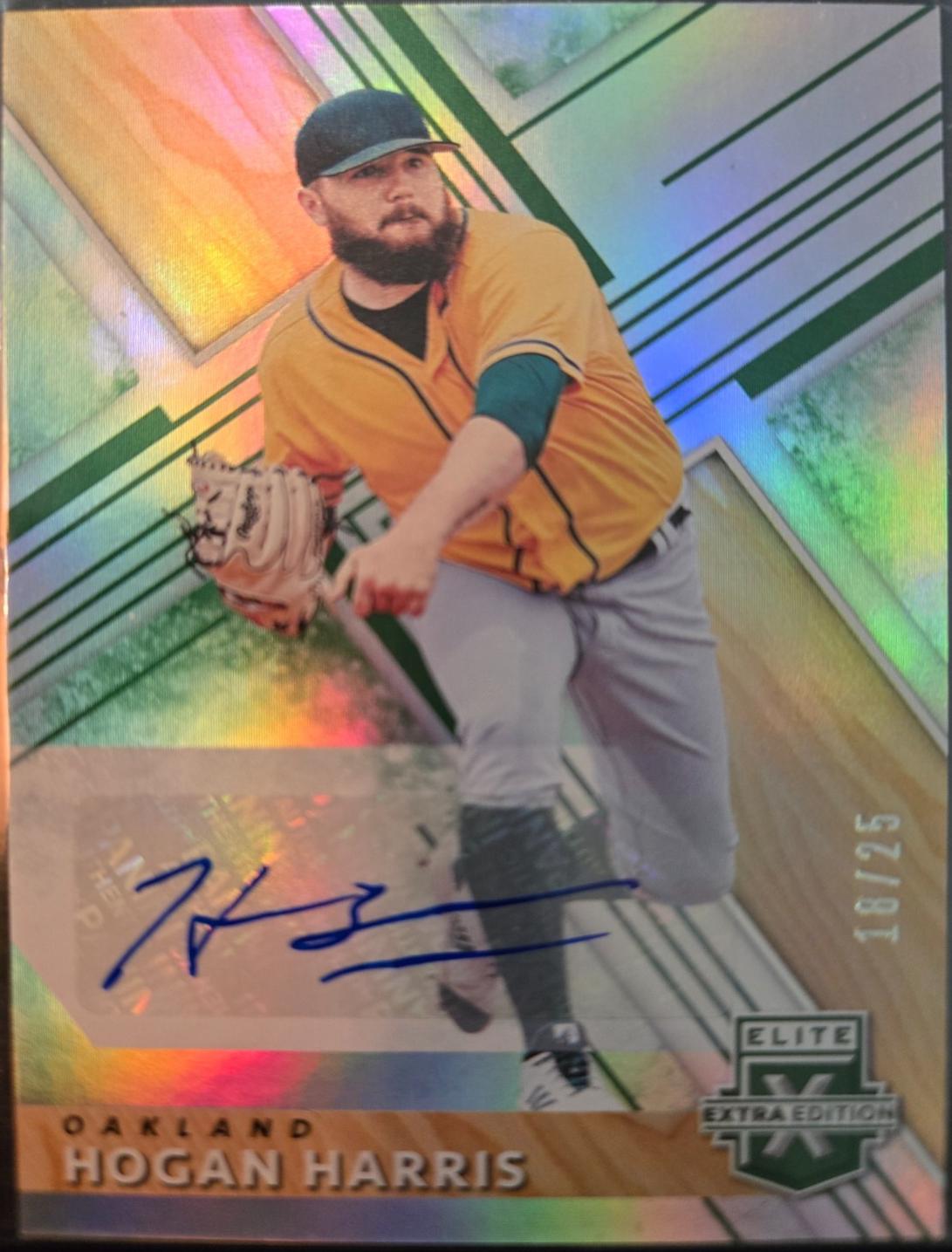 Hogan Harris [Autograph Emerald] #145