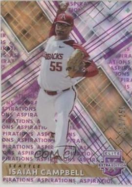 Isaiah Campbell [Aspirations Purple] #76