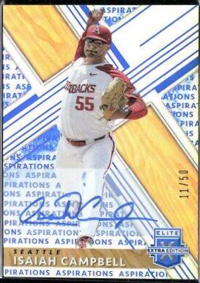 Isaiah Campbell [Autograph Aspirations Blue] #76