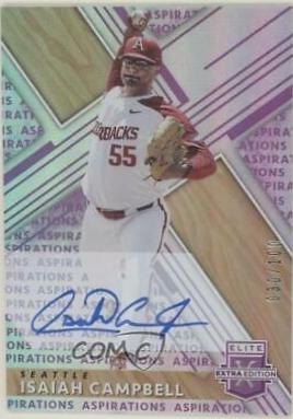 Isaiah Campbell [Autograph Aspirations Purple] #76