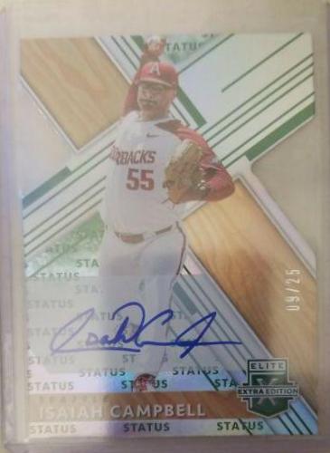 Isaiah Campbell [Autograph Emerald] #76