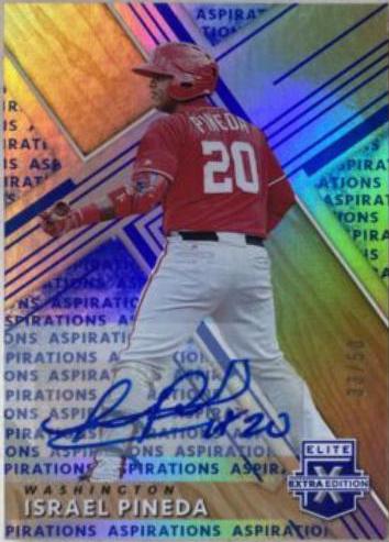 Israel Pineda [Autograph Aspirations Blue] #174