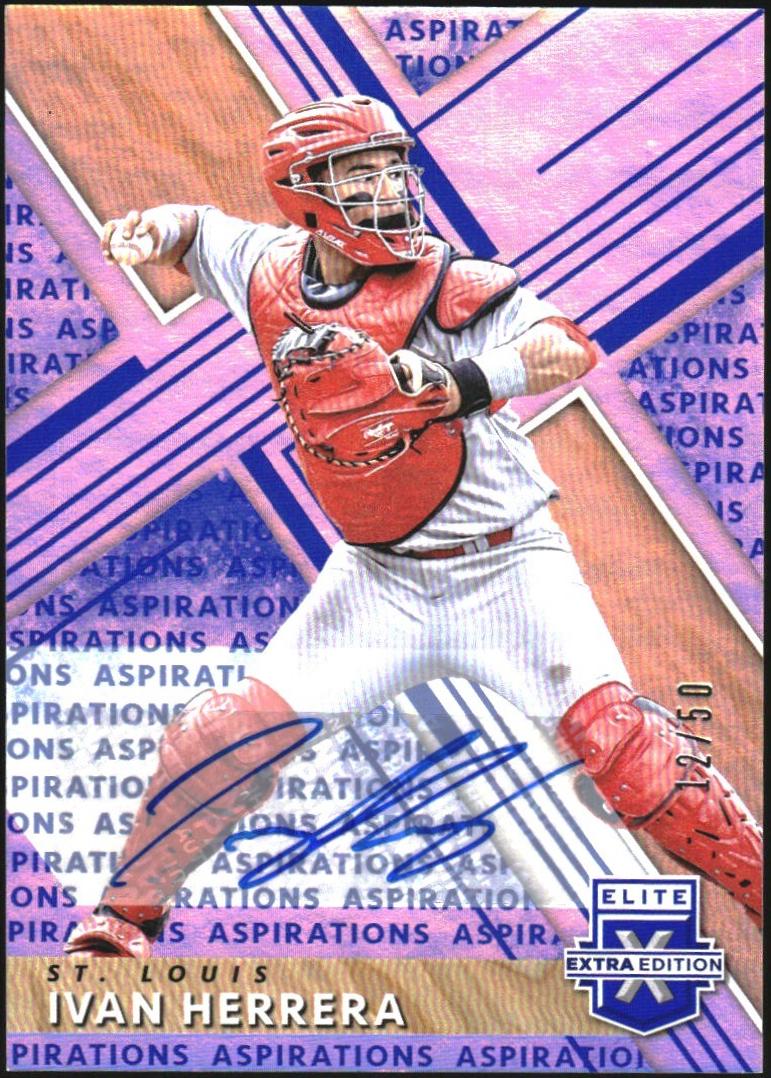 Ivan Herrera [Autograph Aspirations Blue] #139