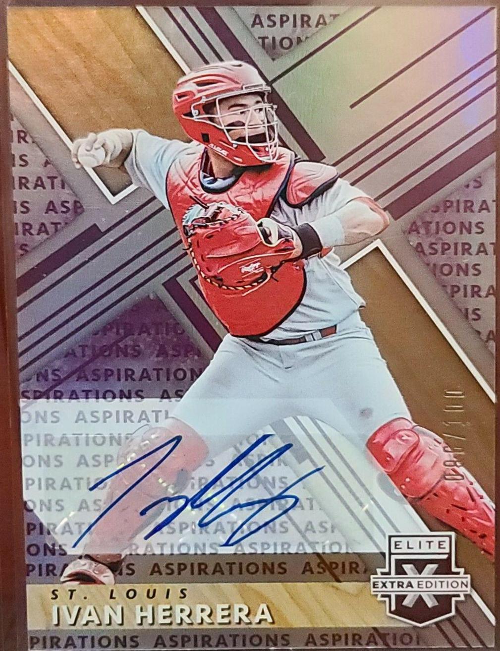 Ivan Herrera [Autograph Aspirations Purple] #139