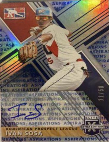 Ivan Sosa [Autograph Aspirations Blue] #210