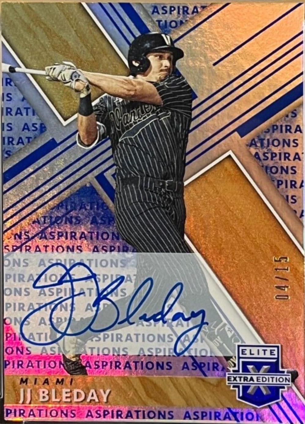 JJ Bleday [Autograph Aspirations Blue] #4