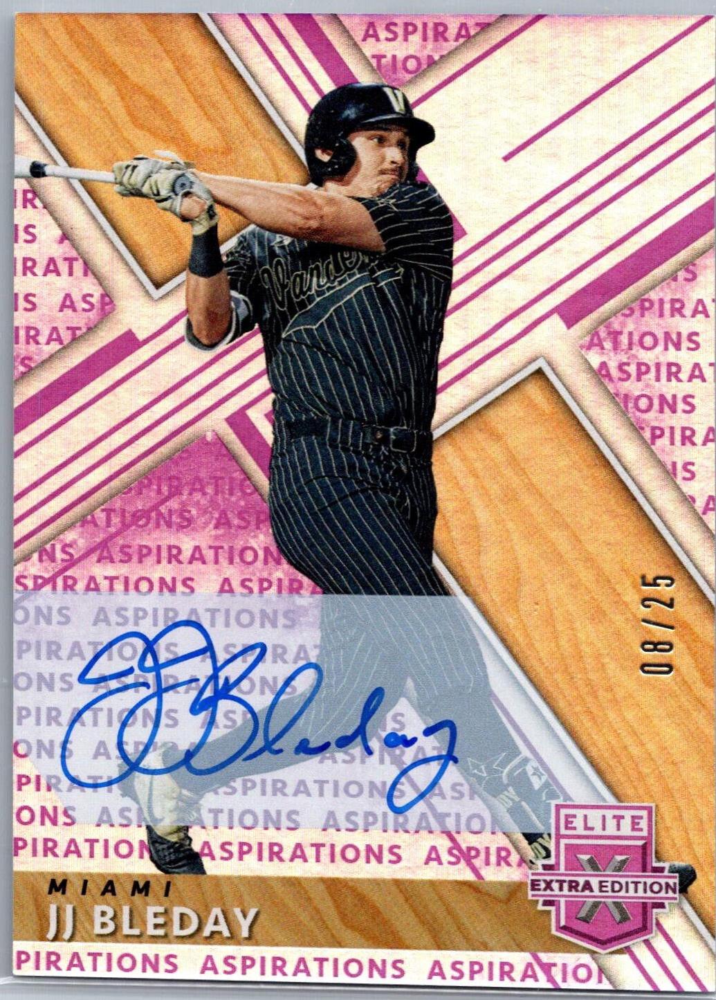 JJ Bleday [Autograph Aspirations Purple] #4