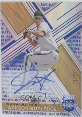 Jackson Rutledge [Autograph Aspirations Blue] #17