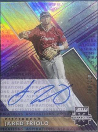 Jared Triolo [Autograph Aspirations Purple] #72