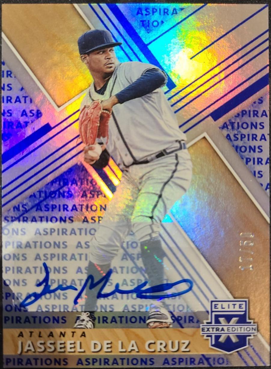 Jasseel De La Cruz [Autograph Aspirations Blue] #118