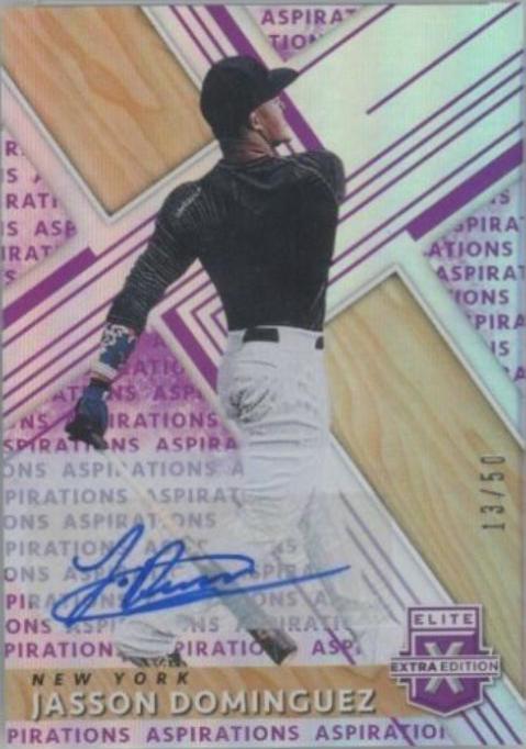 Jasson Dominguez [Autograph Aspirations Purple] #148