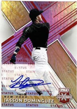 Jasson Dominguez [Autograph Status Die Cut Red] #148