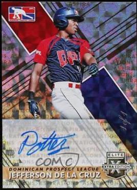 Jefferson De La Cruz [Autograph Aspirations Purple] #185