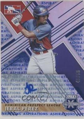 Jeral Perez [Autograph Aspirations Blue] #208